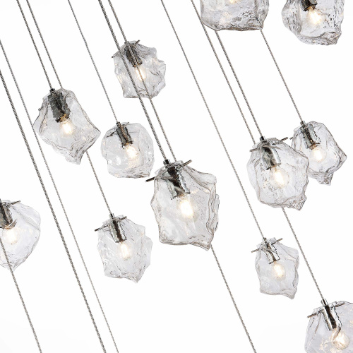 SL1175.103.18 Светильник подвесной ST-Luce Хром/Прозрачный E14 18*40W PORTICI фото 2