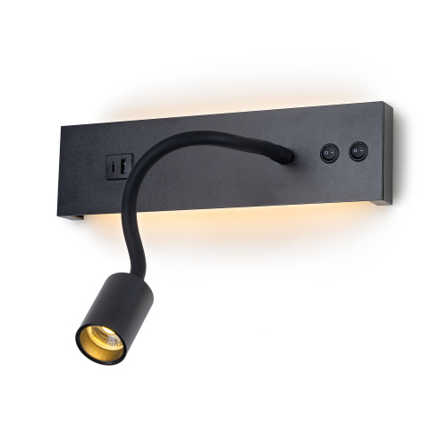Citilux Декарт CL704471 LED USB Светильник с выключателем Чёрный фото 2 Citilux Декарт CL704471 LED USB Светильник с выключателем Чёрный фото 2
