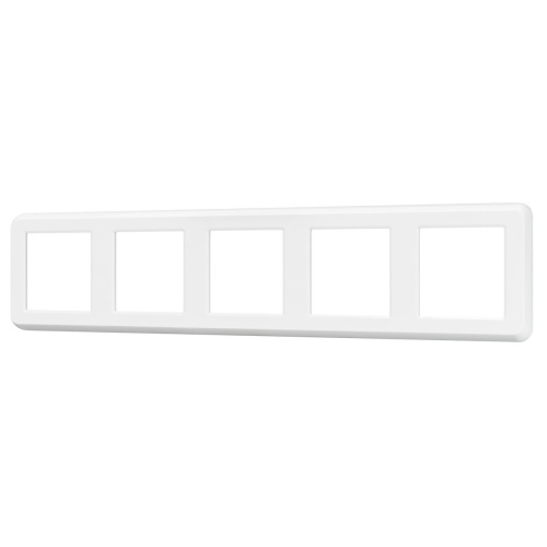 Рамка пластиковая FRM-VERSA-PL-5-WH Arlight 045190 Рамка пластиковая FRM-VERSA-PL-5-WH Arlight 045190