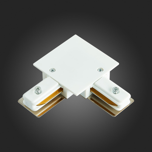 ST013.529.00 Коннектор угловой для однофазного встраиваемого шинопровода ST-Luce Белый BASE фото 3
