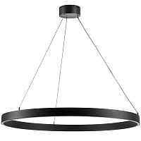 748037 Люстра SATURNO LED 48W 3500LM 70G ЧЕРНЫЙ 3000-6000K