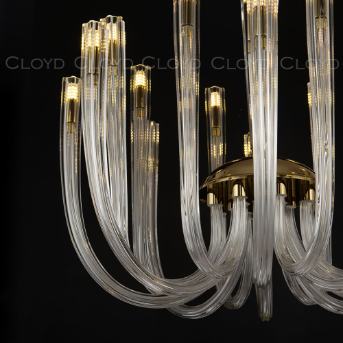 Люстра Cloyd AEDA C16 / Ø70 см - золото (арт.11662) Люстра Cloyd AEDA C16 / Ø70 см - золото (арт.11662)