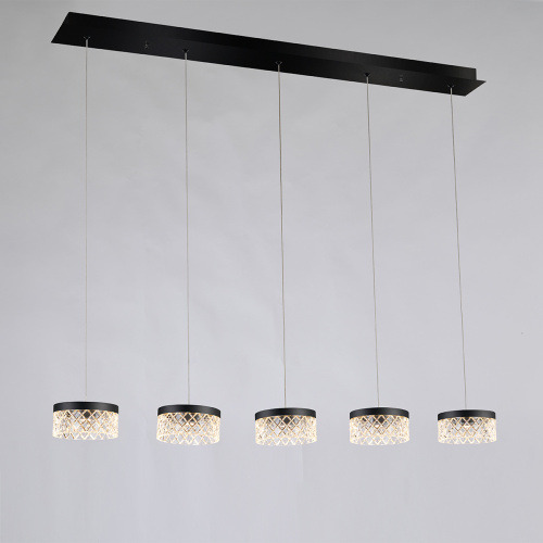 Подвесной светильник MD21020075-5B matt black фото 2