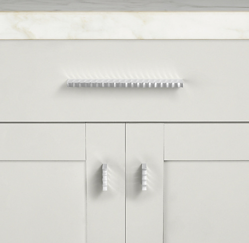 Ручка-кнопка Helmsley L.3.8 Polished Chrome фото 2