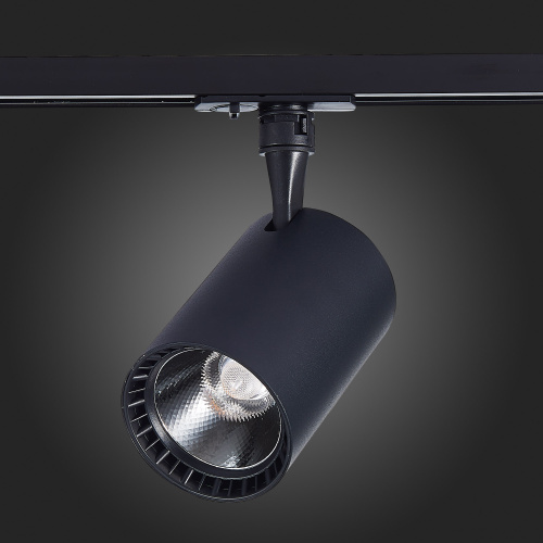 ST351.436.20.36 Св-к трек. Черный LED 1*20W 3000K 1 800Lm Ra?90 36° IP20 L118xW78xH174 100-240V BASE фото 2