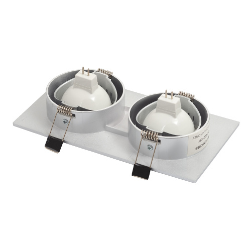 DK3022-CM Встраиваемый светильник, IP 20, 10 Вт, GU5.3, LED, серый, пластик фото 5 DK3022-CM Встраиваемый светильник, IP 20, 10 Вт, GU5.3, LED, серый, пластик фото 5