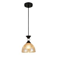 Подвесной светильник Escada 1112/1S E14*40W Black/Amber