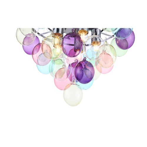SL432.153.05 Светильник подвесной ST-Luce Хром/Разноцветный E27 5*60W SOSPIRO фото 10
