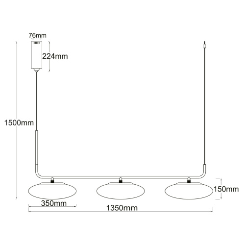 Подвесной светильник DeMarkt Ауксис 722010803 фото 11 Подвесной светильник DeMarkt Ауксис 722010803 фото 11