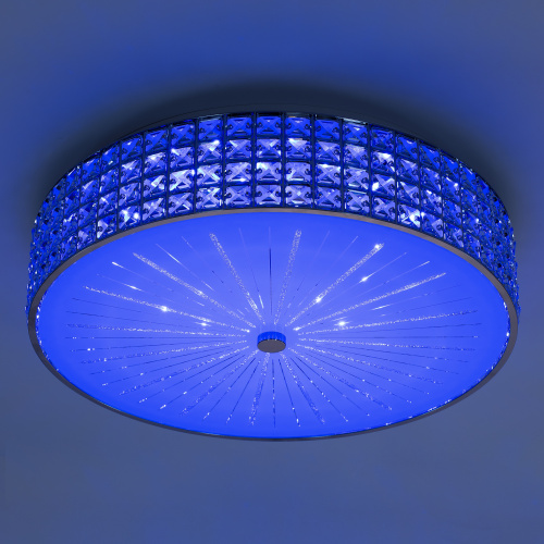 Citilux Портал CL32418G1 LED RGB Люстра хрустальная с пультом Хром фото 16 Citilux Портал CL32418G1 LED RGB Люстра хрустальная с пультом Хром фото 16