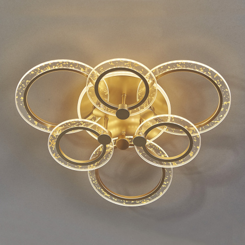 Потолочный светильник Escada 10225/6 LED*97W BL Gold фото 2