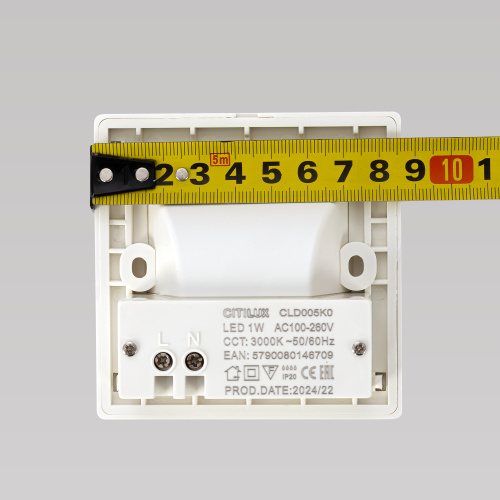 Citilux Скалли CLD005K0 LED Встраиваемый светильник лестничный Белый фото 9 Citilux Скалли CLD005K0 LED Встраиваемый светильник лестничный Белый фото 9