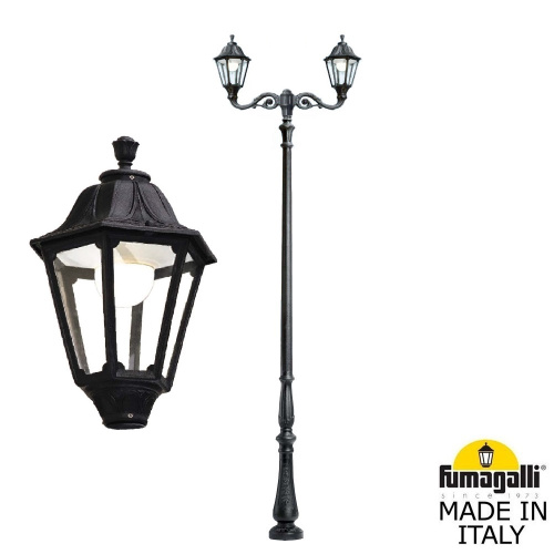 Fumagalli Парковый фонарь FUMAGALLI HOREB ADAM/NOEMI 2L E35.208.M20.AXH27 Fumagalli Парковый фонарь FUMAGALLI HOREB ADAM/NOEMI 2L E35.208.M20.AXH27
