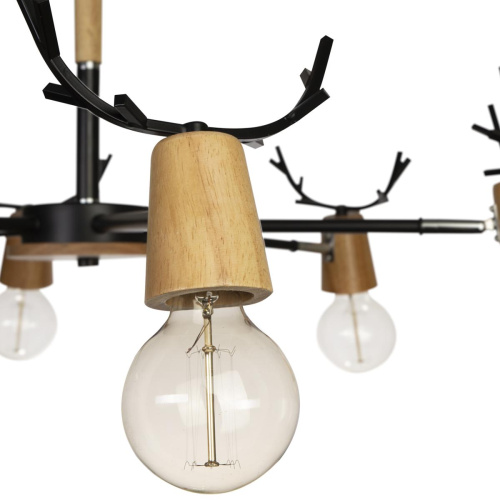 10024/6 Black Люстра на штанге LOFT IT Sven фото 4