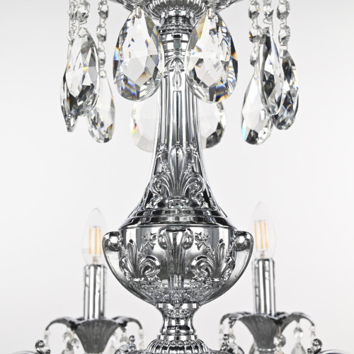 Люстра с хрустальными подвесками AL79101/10/250 B Ni Bohemia Ivele Crystal (Богемия Ивеле Кристалл) фото 2 Люстра с хрустальными подвесками AL79101/10/250 B Ni Bohemia Ivele Crystal (Богемия Ивеле Кристалл) фото 2