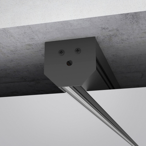 Slim Magnetic Шинопровод в натяжной потолок с декоративными вставками черный (2м) 85204/00 85204/00 фото 3 Slim Magnetic Шинопровод в натяжной потолок с декоративными вставками черный (2м) 85204/00 85204/00 фото 3