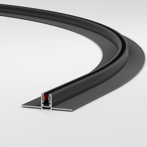 Mini Magnetic Шинопровод под ГКЛ 12,5мм черный Ø1200 85221/00 фото 4