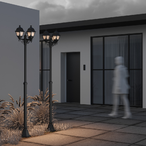 Садово-парковый светильник Outdoor O003FL-03B фото 6