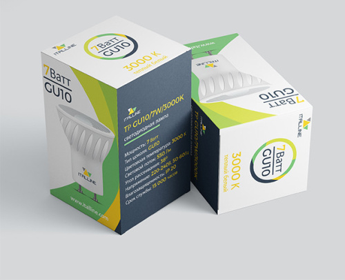 TP GU10/7W/3000K светодиодная лампа фото 4