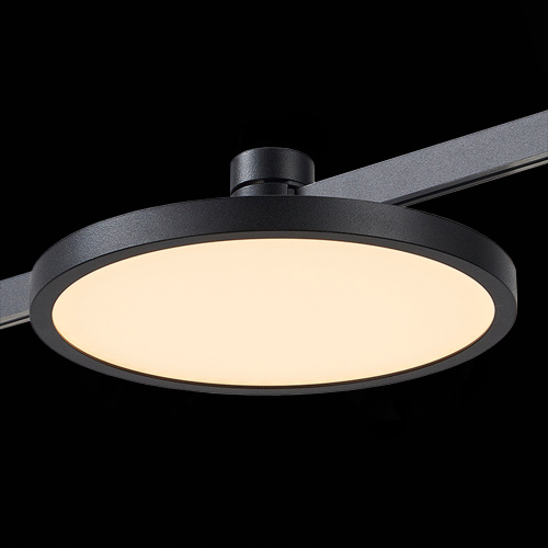ST818.406.12 Магнитный трековый светильник FARM Черный LED 1*10W 3000K 500Lm Ra80 120 IP20 D168xH54 FARM фото 5