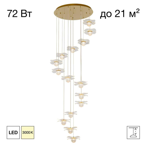 Люстра Citilux SIGNATURE CL247057 Люстра Citilux SIGNATURE CL247057
