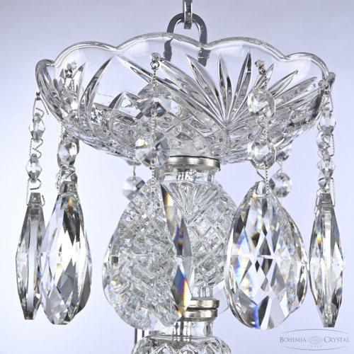 Люстра хрустальная 117/10+5/240 Ni Bohemia Ivele Crystal (Богемия Ивеле Кристалл) фото 5