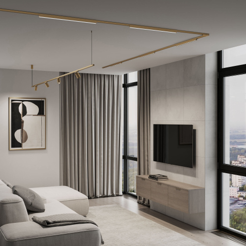 Brass Line Трековый светильник 20W 4000K латунь 85529/01 фото 8