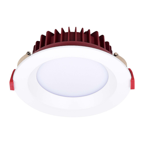 ST752.548.18 Св-к встр. Белый LED 1*18W 4000K 1 440Lm Ra80 100° IP44 D140xH52 100-240VV Встраиваемые светильники фото 3