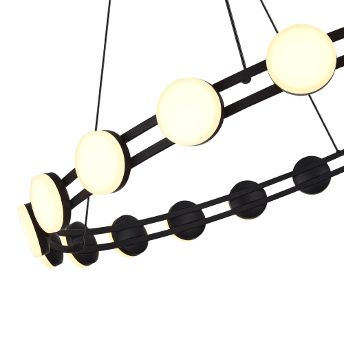 SL6610.403.20 Светильник подвесной ST-Luce черный/белый LED 1*40W 4000K MONRO фото 2 SL6610.403.20 Светильник подвесной ST-Luce черный/белый LED 1*40W 4000K MONRO фото 2