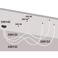 359133 KONST NT23 084 черный Светильник светодиодный IP20 LED 4000K 38W 170-265V 3800Лм RAMO