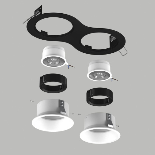 Комплект со светильником Lightstar Domino Round (214627+214606+214606+214007+214007) D6270606BMOD фото 2