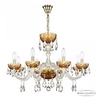 Люстра 5417/8/240 G Amber/M-1F Bohemia Ivele Crystal (Богемия Ивеле Кристалл)