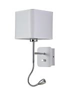 Crystal Lux Бра Crystal Lux PACO AP2 CHROME/WHITE