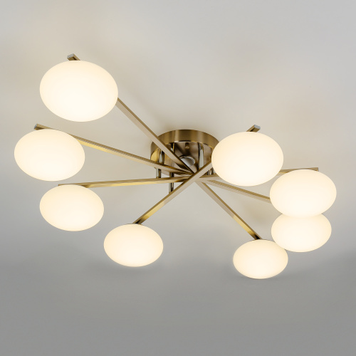 Citilux ATMAN SMART CL226A181 LED RGB Умная люстра Матовый Хром фото 5