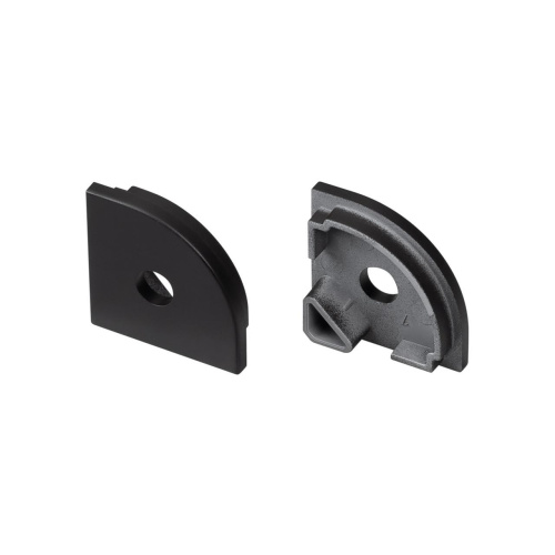 Заглушка SL-KANT-H20 BLACK с отверстием Arlight 049405 Заглушка SL-KANT-H20 BLACK с отверстием Arlight 049405