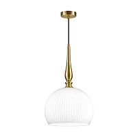 4765/1 PENDANT ODL21 413 белый/бронзовый Подвес E27 60W RUNGA