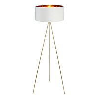 SL6242.505.01 Светильник напольный ST-Luce Золотистый/Белый E27 1*40W FUEGO