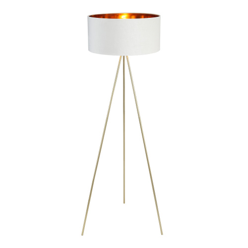 SL6242.505.01 Светильник напольный ST-Luce Золотистый/Белый E27 1*40W FUEGO