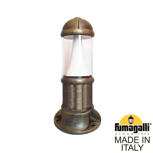 Fumagalli Садовый светильник-столбик FUMAGALLI SAURO 500 D15.553.000.BXD1L.CRB Fumagalli Садовый светильник-столбик FUMAGALLI SAURO 500 D15.553.000.BXD1L.CRB