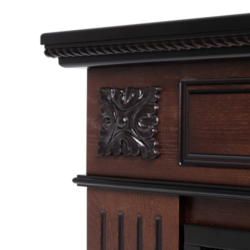 Каминокомплект SIENA/СИЕНА Античный дуб с очагом Электроочаг BEVERLY-S MULTY/БЕВЕРЛИ МУЛЬТИКОЛОР фото 6