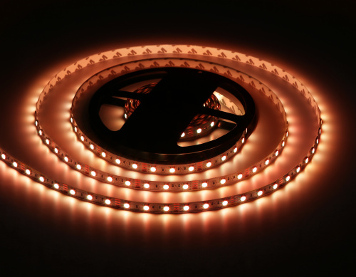 Комплект светодиодной ленты 12В 5050 60Led 14.4Вт/м Цветная RGB IP20 5м фото 11 Комплект светодиодной ленты 12В 5050 60Led 14.4Вт/м Цветная RGB IP20 5м фото 11