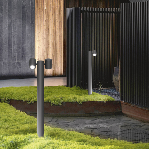 SL9003.405.02 Светильник уличный наземный ST-Luce Черный GU10 2*35W VISIONI фото 5