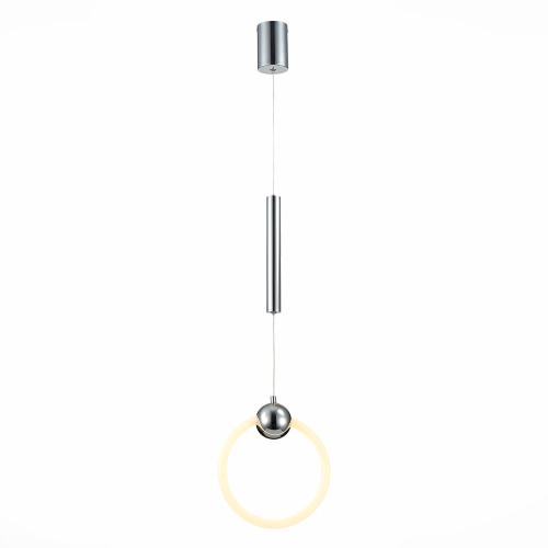 SL1578.103.01 Подвес ST-Luce Хром/Белый,Хром LED 1*15W 3000K GIERA фото 8