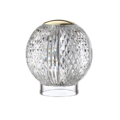 5008/2TL L-VISION ODL24 567 золотой/металл/акрил Настольный светильник LED 2W 4000K 180лм CRYSTAL фото 3 5008/2TL L-VISION ODL24 567 золотой/металл/акрил Настольный светильник LED 2W 4000K 180лм CRYSTAL фото 3