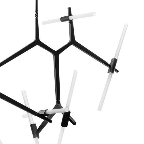 742147 Люстра STRUTTURA 14х6W (led) G9 ЧЕРНЫЙ МАТОВЫЙ фото 9 742147 Люстра STRUTTURA 14х6W (led) G9 ЧЕРНЫЙ МАТОВЫЙ фото 9