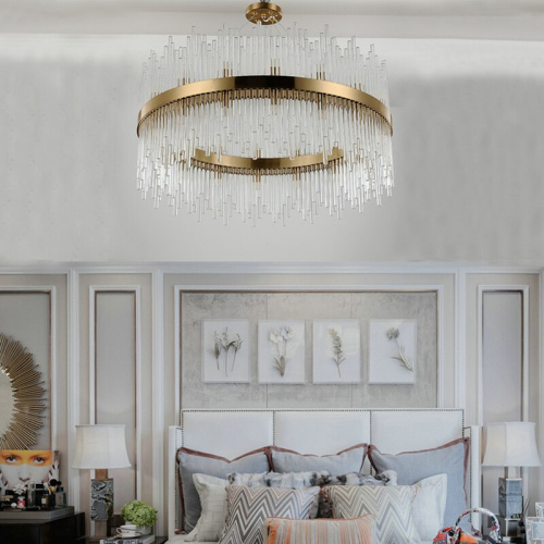 Люстра KR1209P-12 brass фото 5