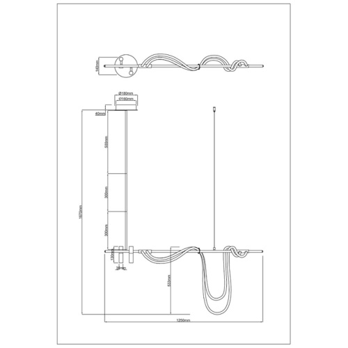Подвесной светодиодный светильник Arte Lamp Klimt A2850SP-45PB фото 4