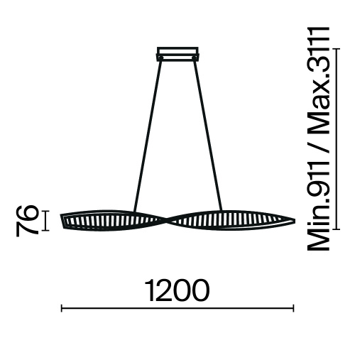 Подвесной светильник Maytoni P097PL-L36BS3K фото 12