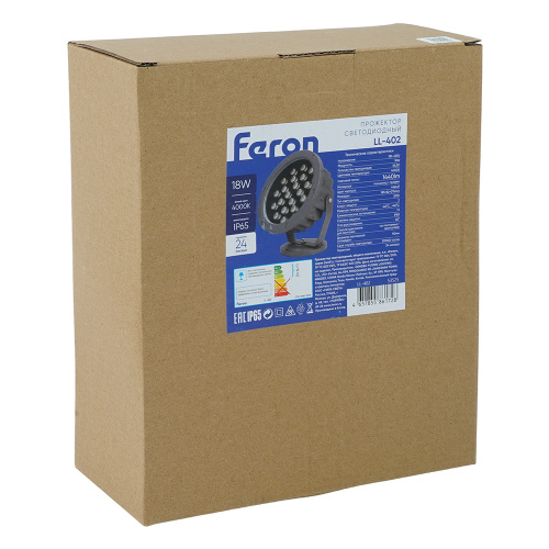 Светодиодный светильник ландшафтно-архитектурный Feron.One LL-402 185-235V 18W 4000K IP65 фото 9