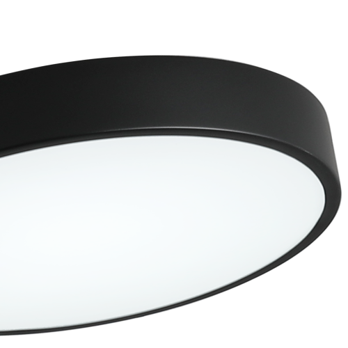 Светильник потолочный накладной LED черный 36Вт D30см Zortes TORTTY ZRS.02563.36 фото 6